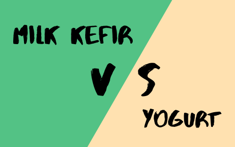 Milk kefir vs Yogurt