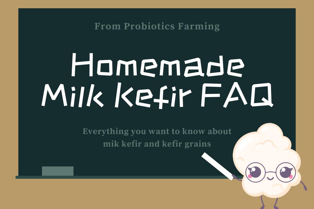 Homemade milk kefir FAQ